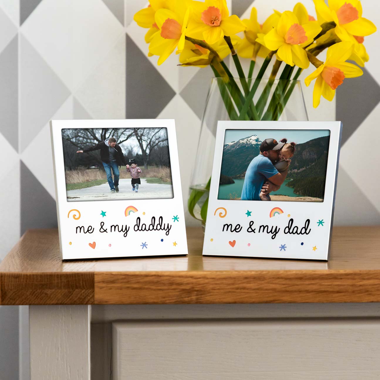 Me and My Dad Mum Photo Frame Gift