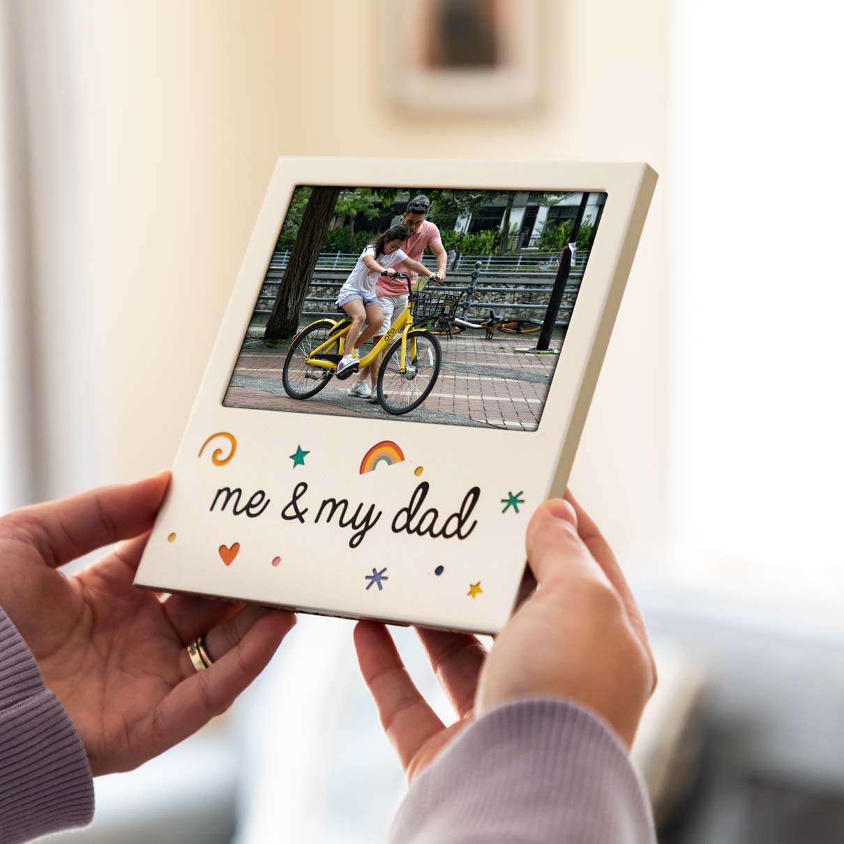 Me and My Dad Mum Photo Frame Gift
