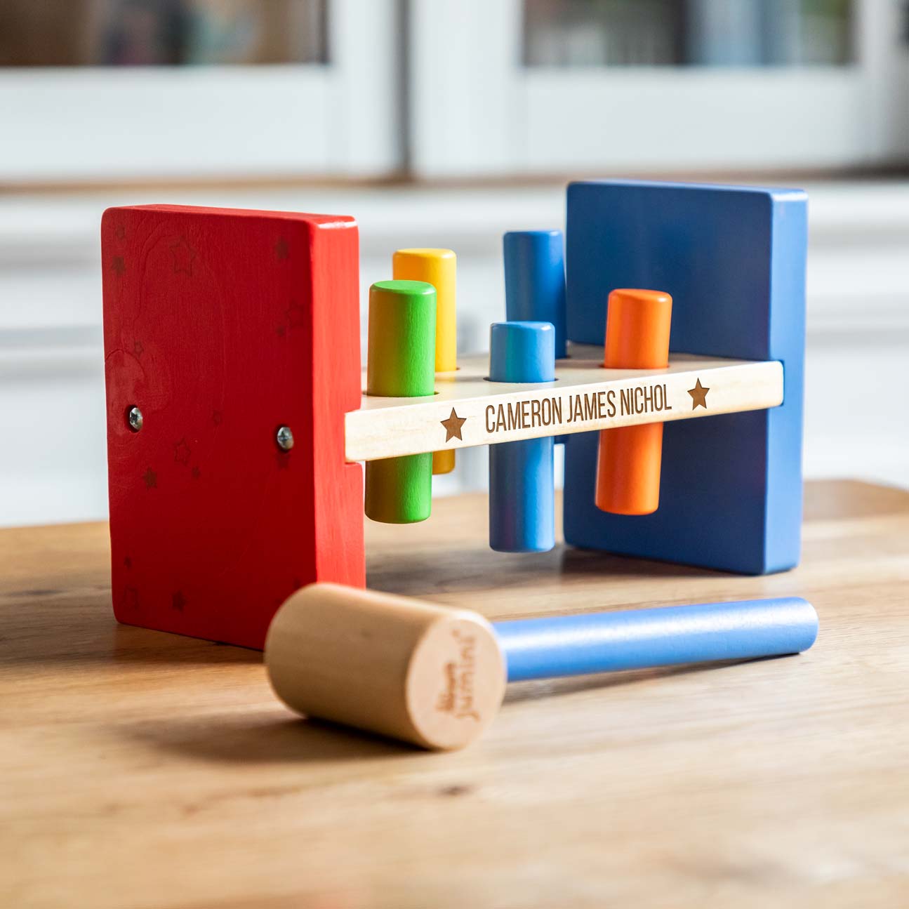 Personalised Hammer Bench Gift For Children