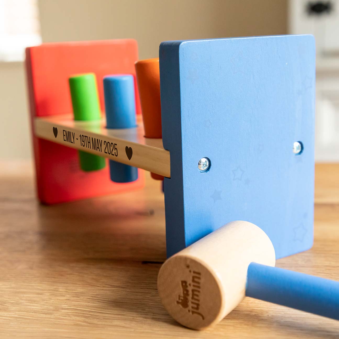 Personalised Hammer Bench Gift For Children