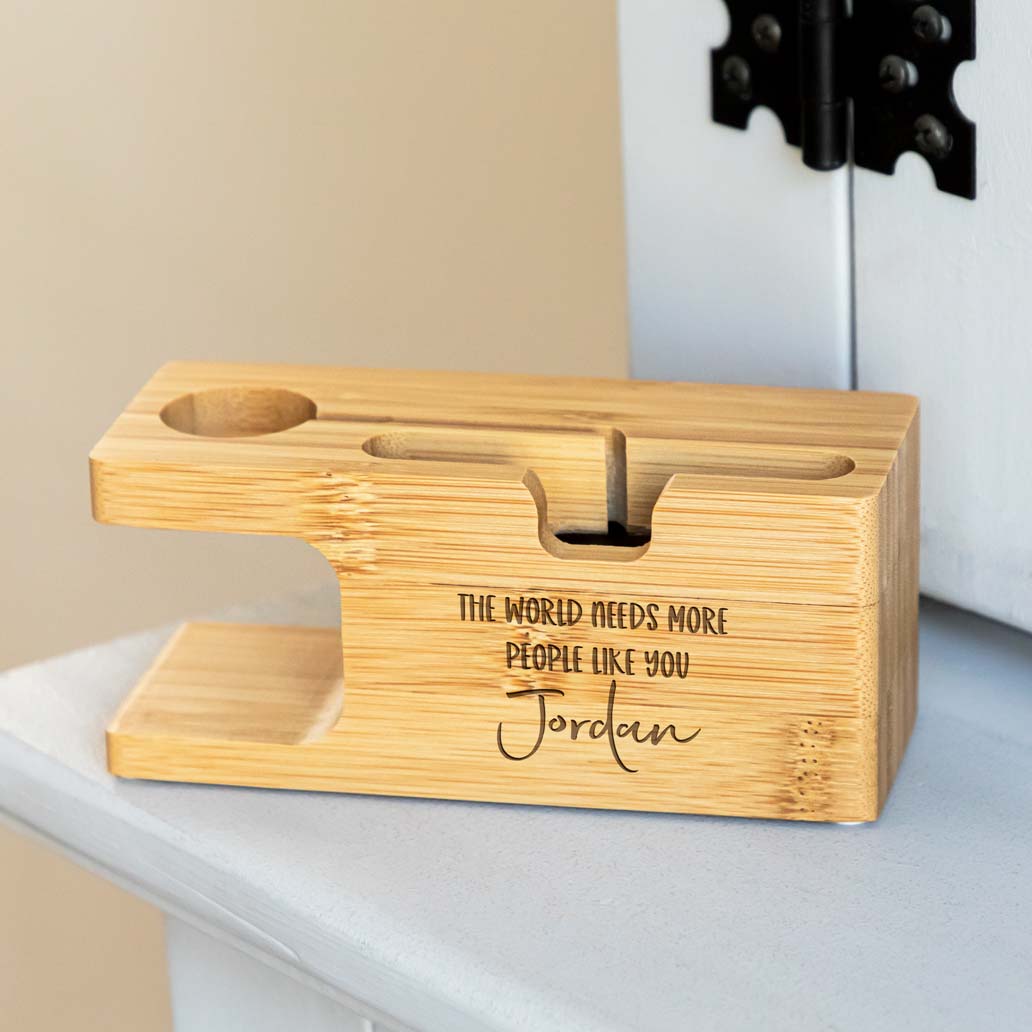 Personalised Apple Charging Station People Like You