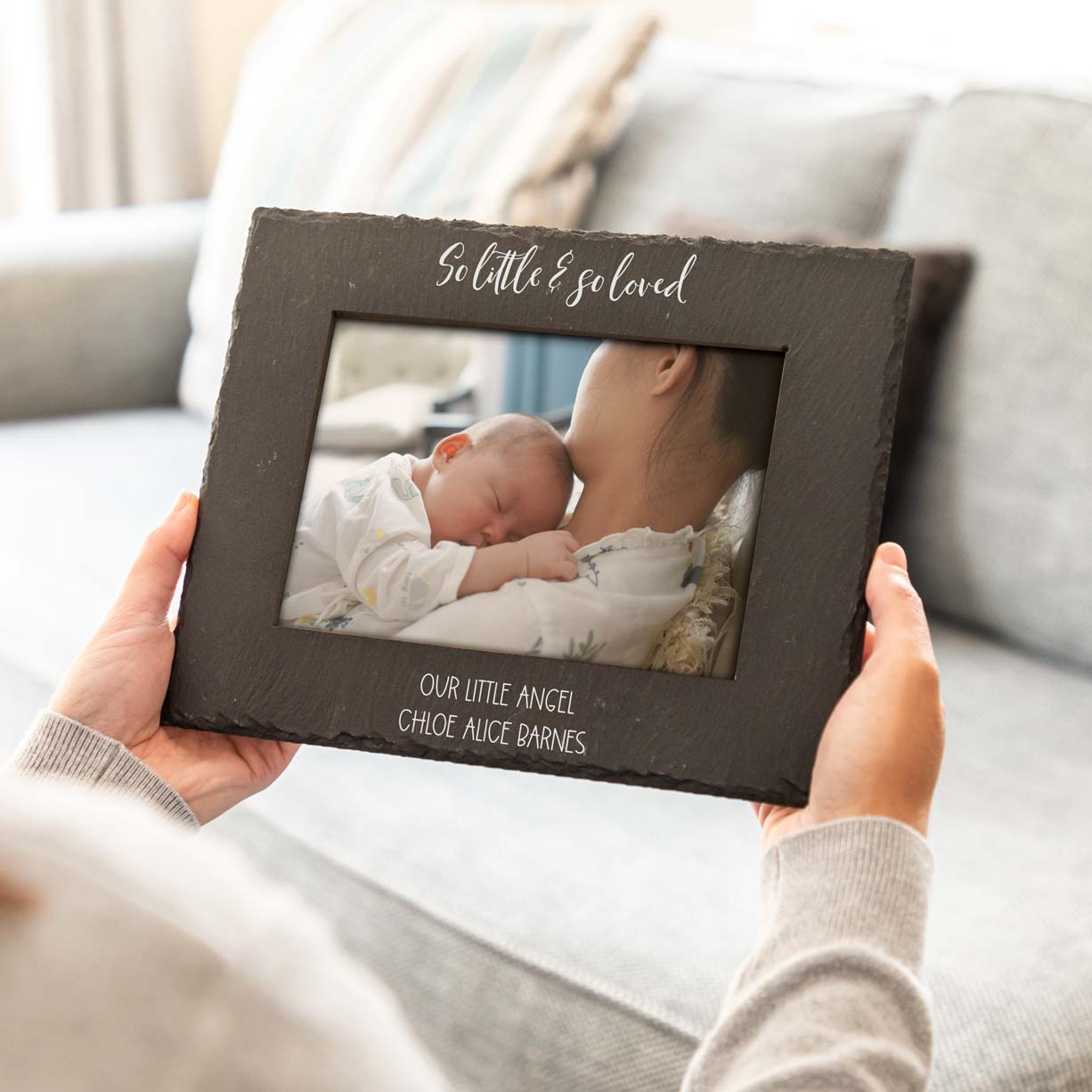 Personalised So Little and So Loved New Baby Photo Frame