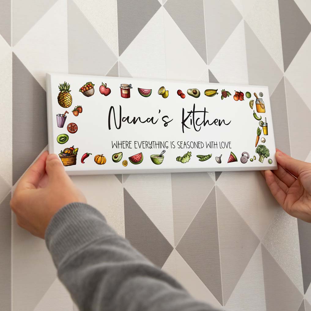 Personalised Kitchen Sign