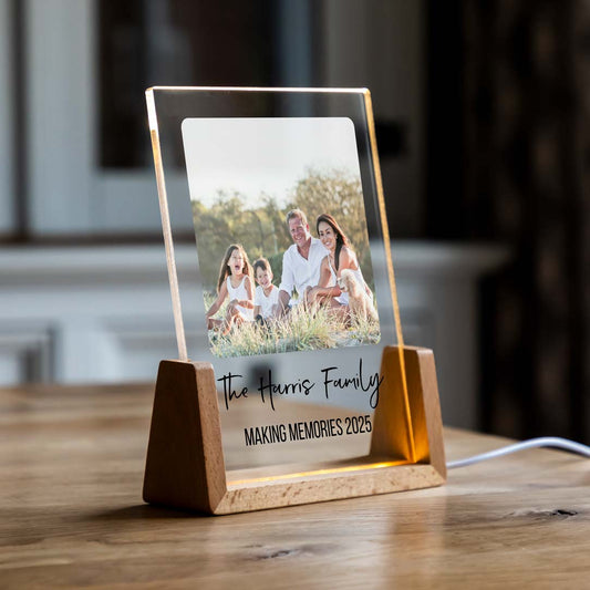 Personalised LED Light With Photo