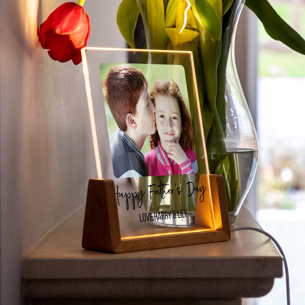 Personalised LED Light With Photo
