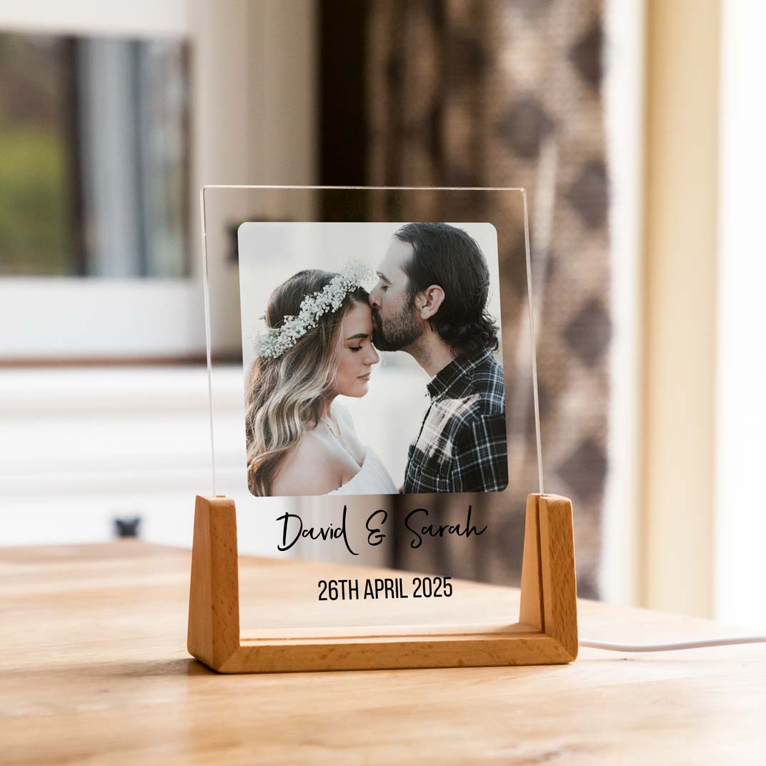 Personalised LED Light With Photo