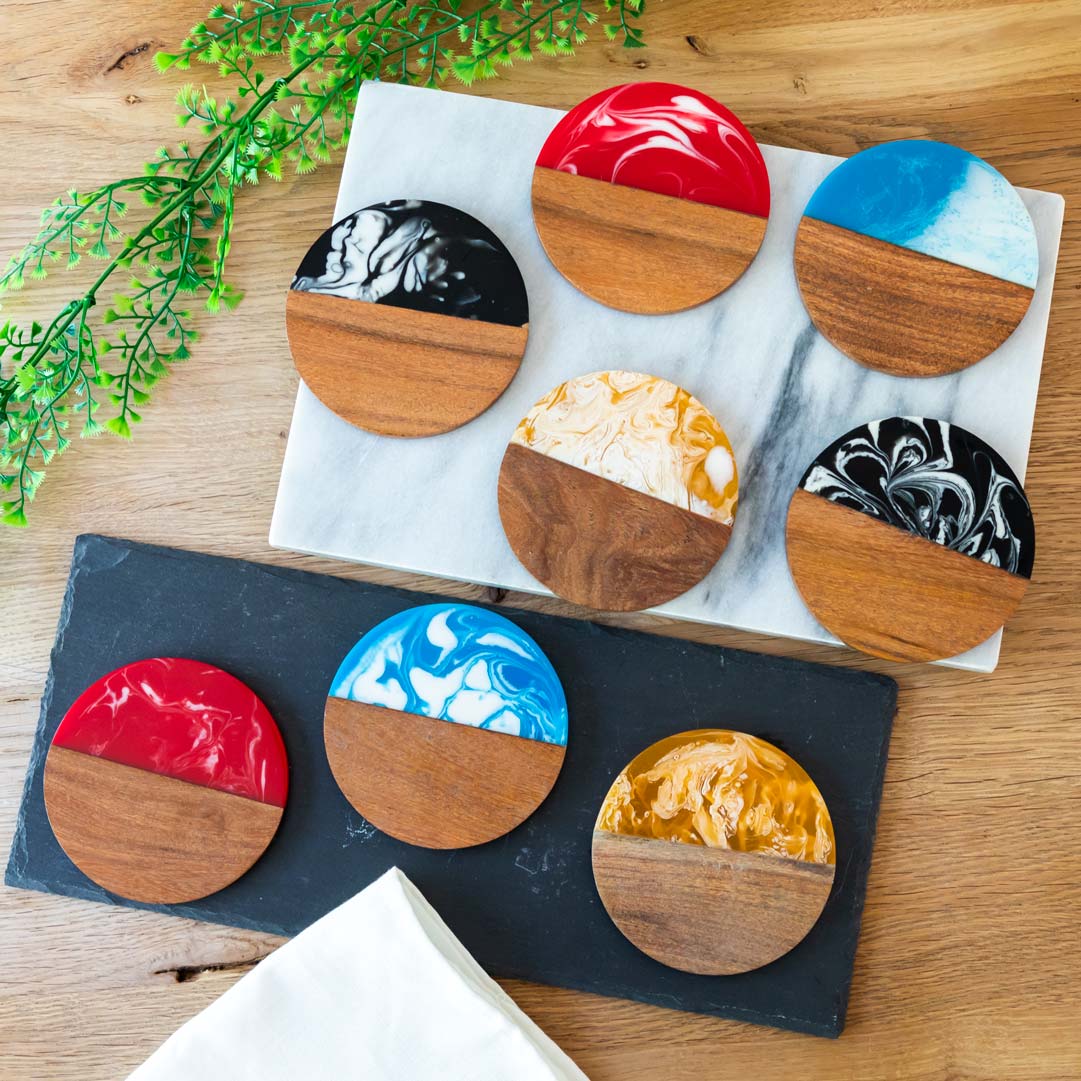 Personalised New Family Member Drinks Coaster Gift