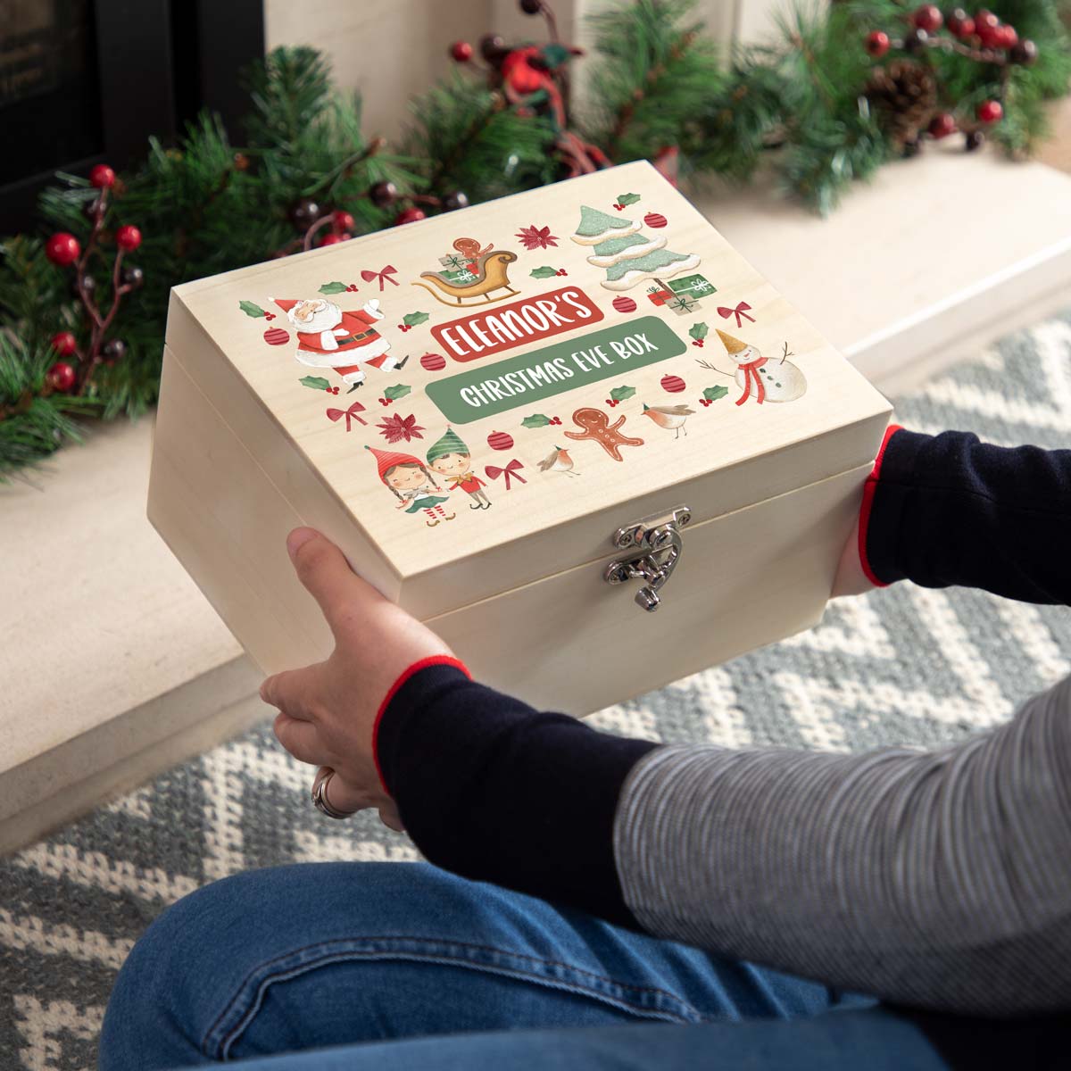 Personalised Christmas Eve Box Gift For Children – Little Bear Studios