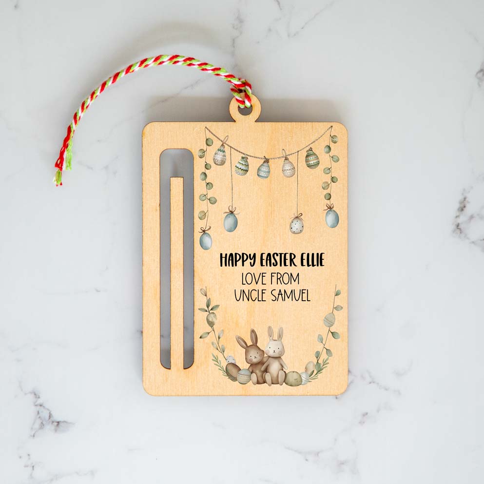 Personalised Easter Gift Money Holder