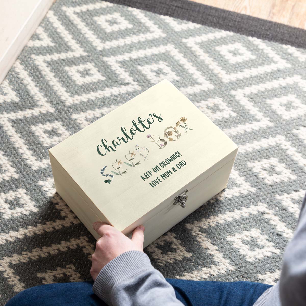 Personalised Gardening Seed Box Gift