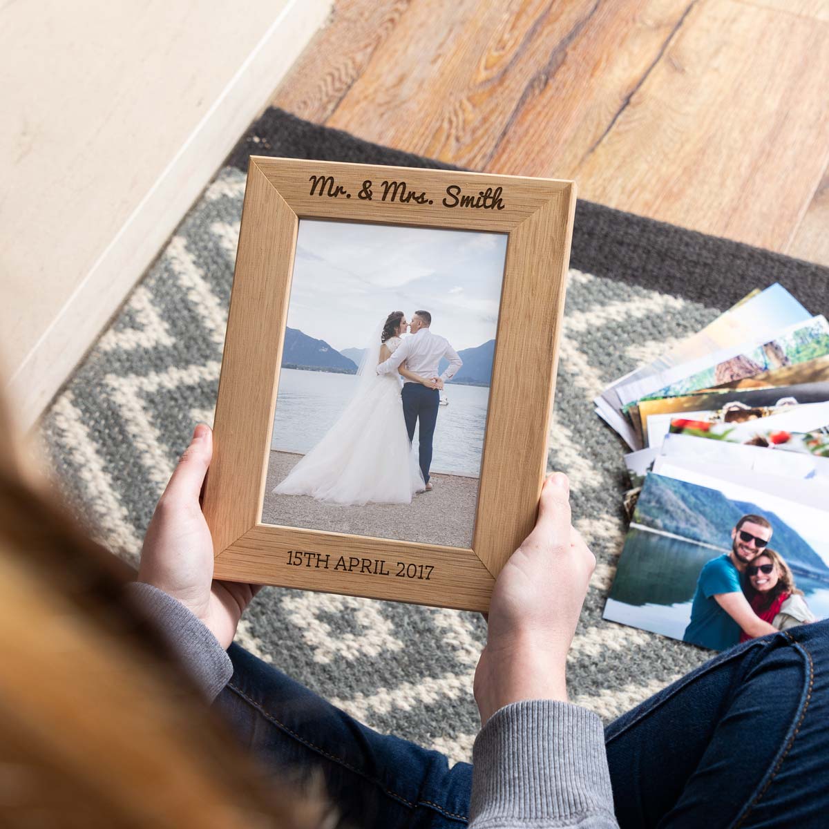 Personalised Anniversary Photo Frame