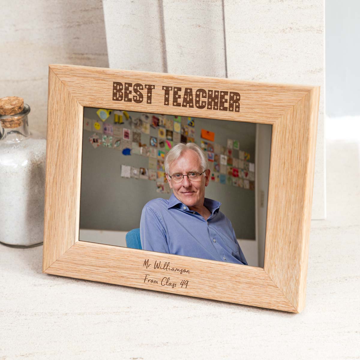 Personalised Best Teacher Gift Photo Frame