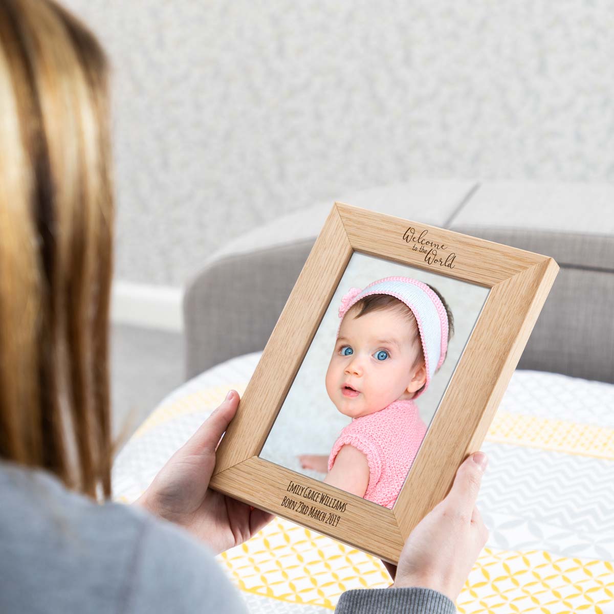 Personalised New Baby Gift Photo Frame