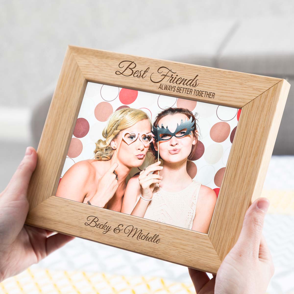 Personalised Best Friends Photo Frame – Little Bear Studios