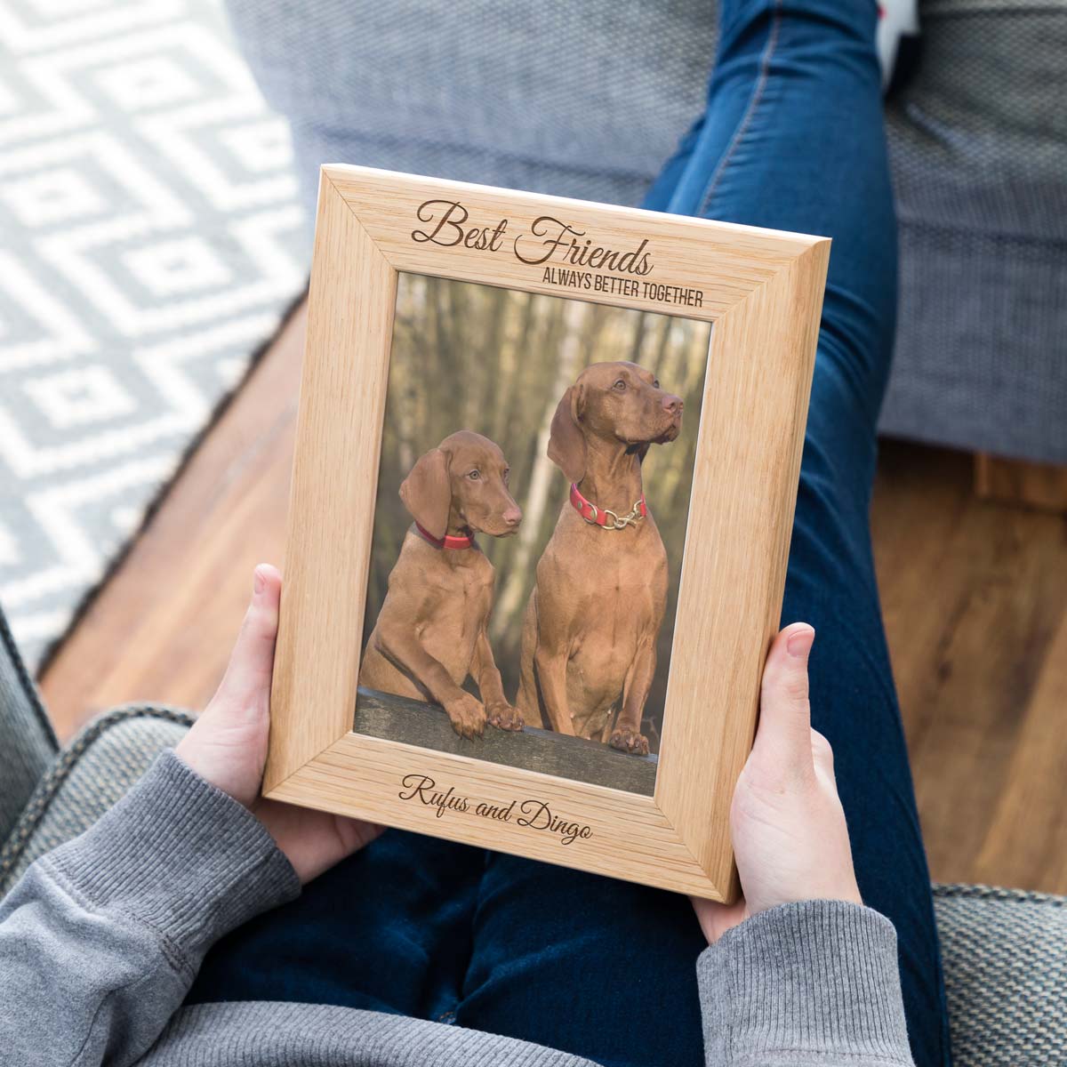 Personalised Best Friends Photo Frame