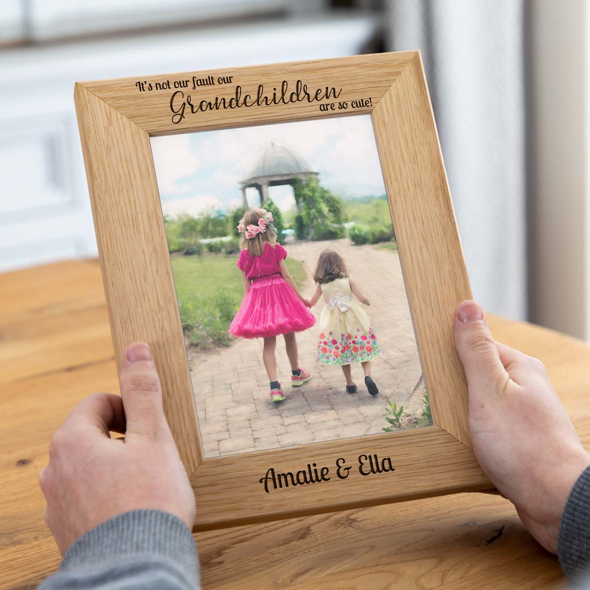 Personalised Photo Frame Gift For Grandparents