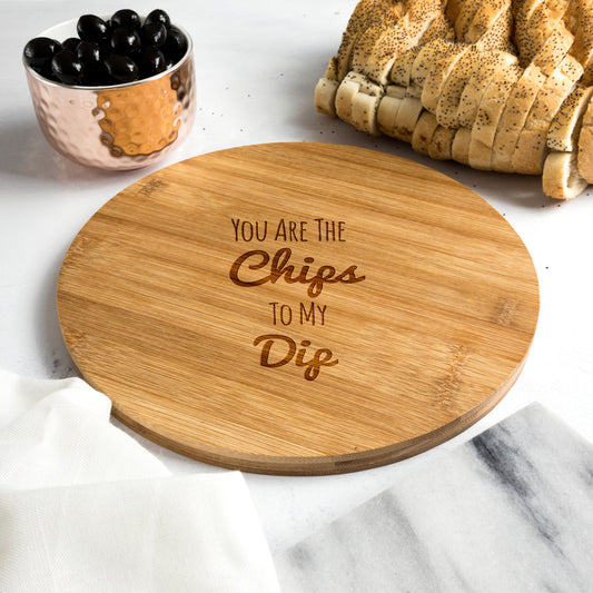 Bamboo Round Serving Board