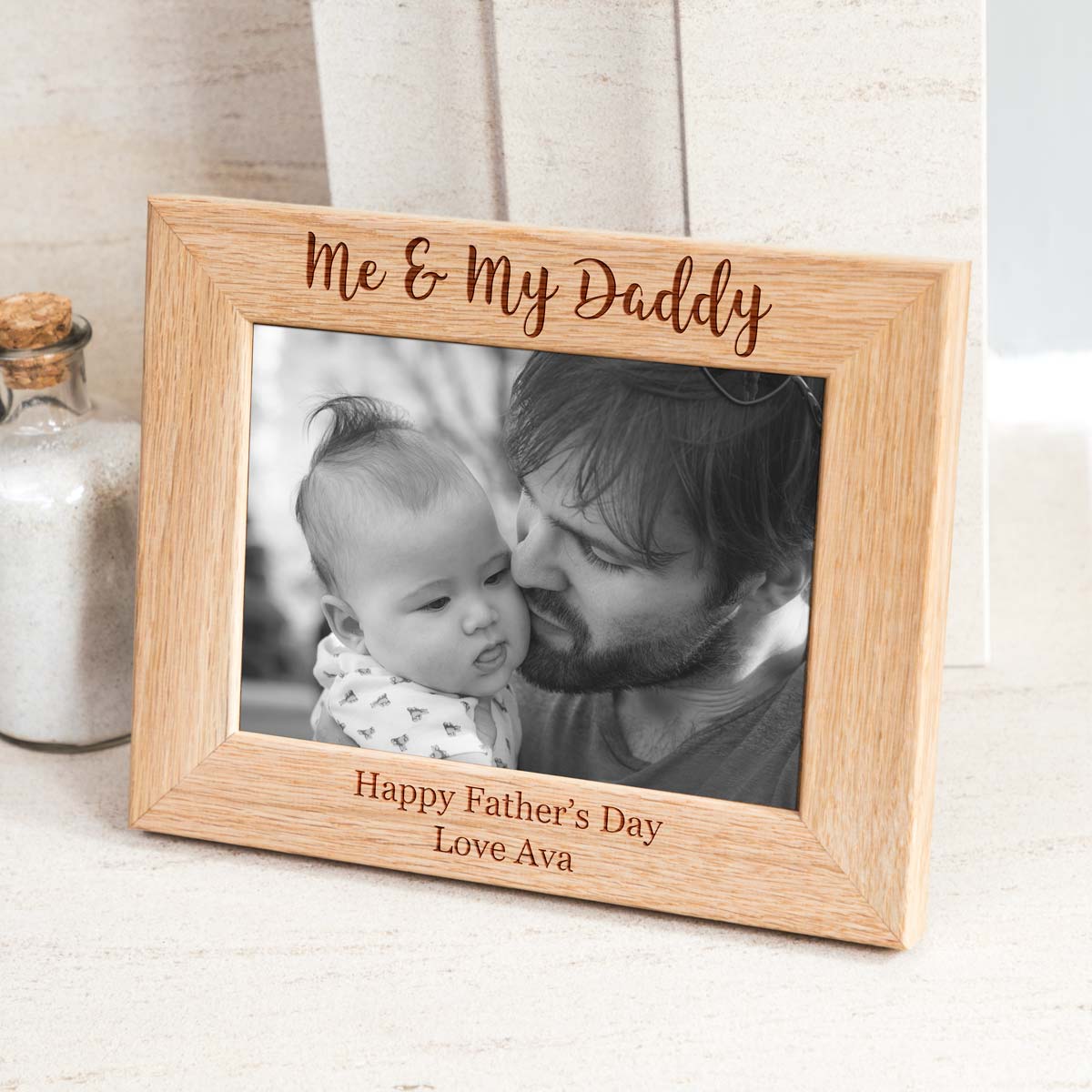 Personalised Father's Day Gift Photo Frame