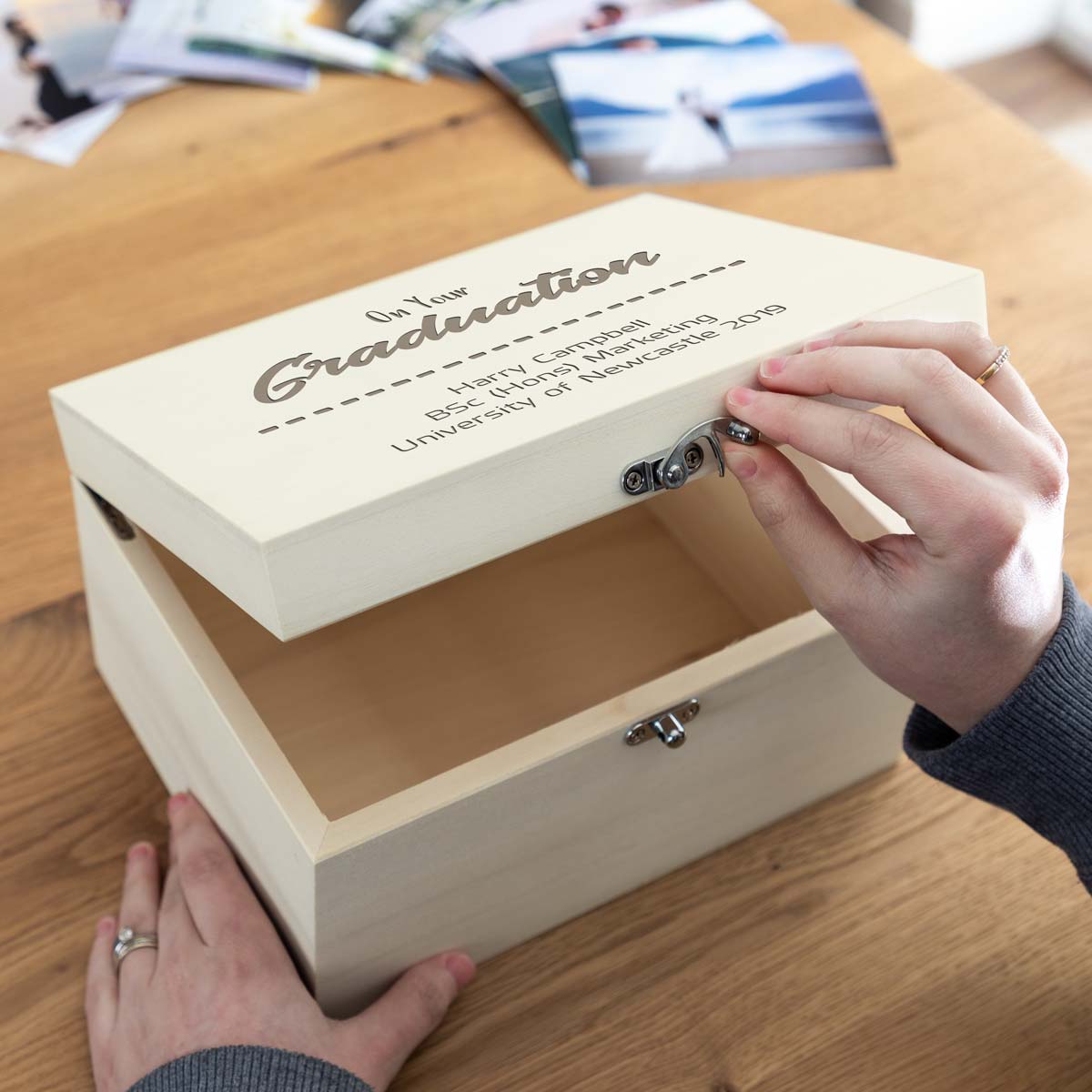 Personalised Graduation Keepsake Box