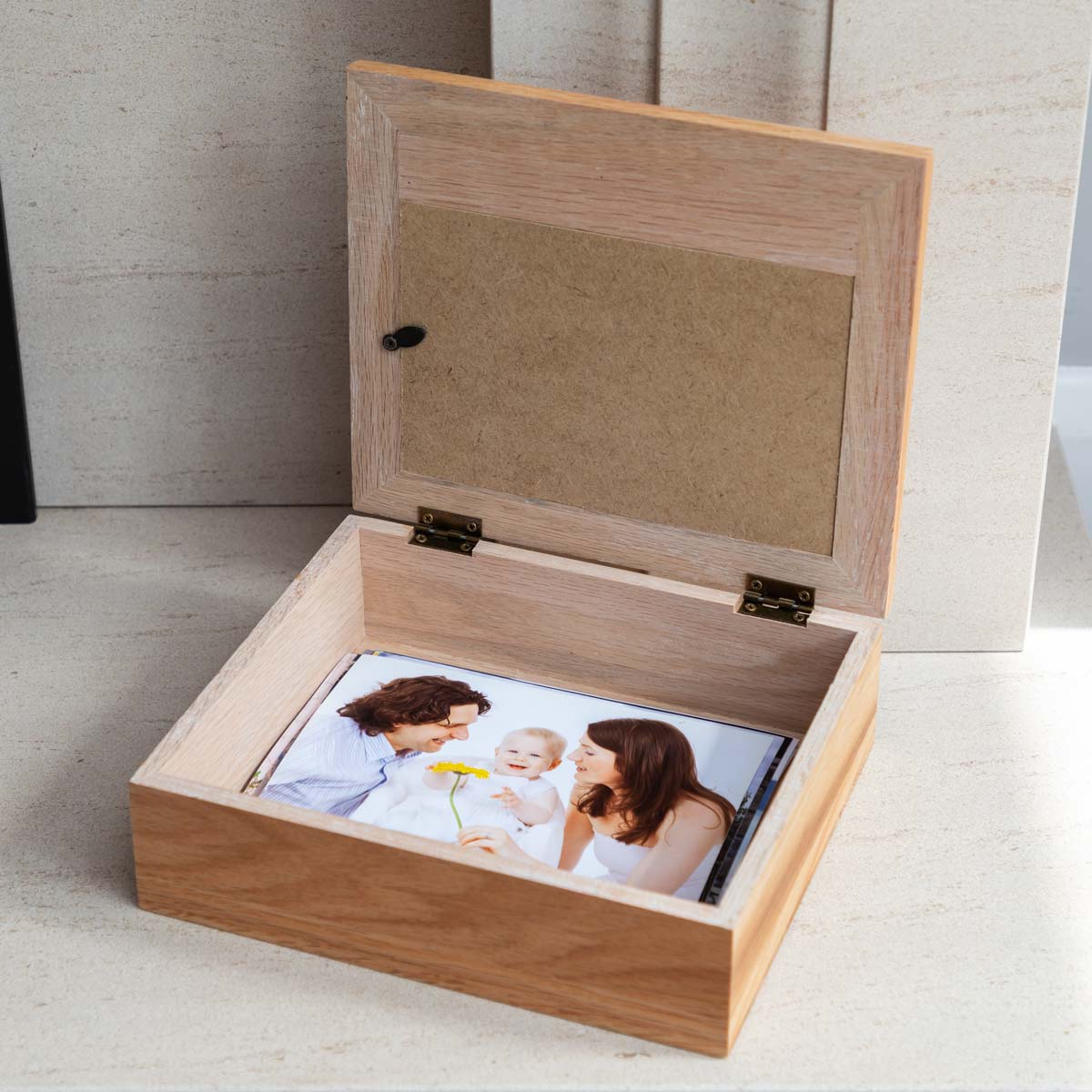Personalised Welcome To The World Photo Keepsake Box