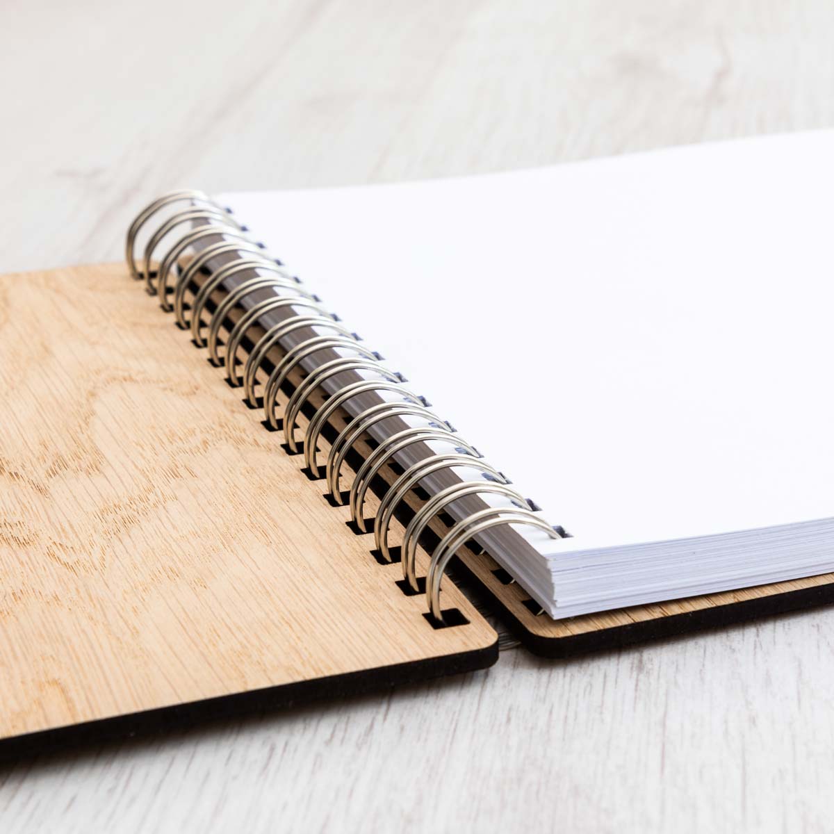 Inside front cover of birthday letters notebook