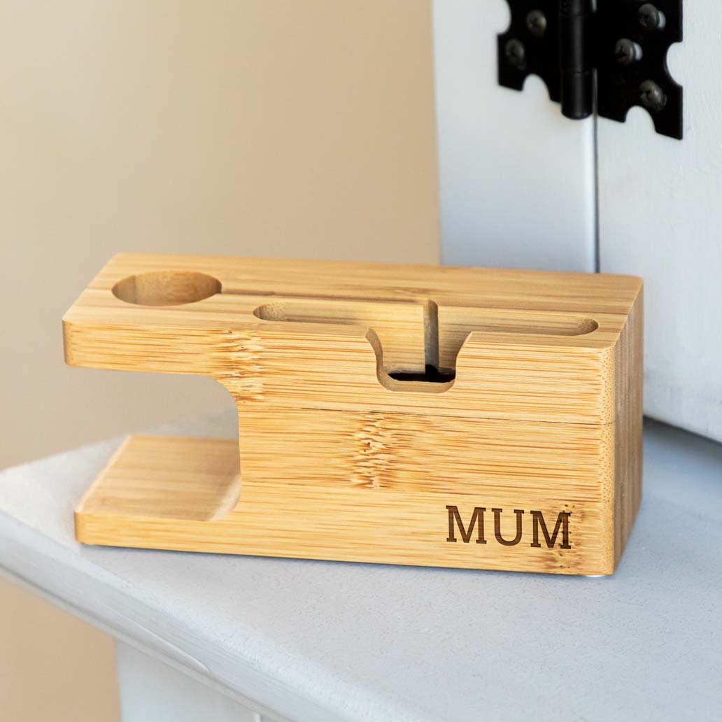 Personalised Monogram Charging Station