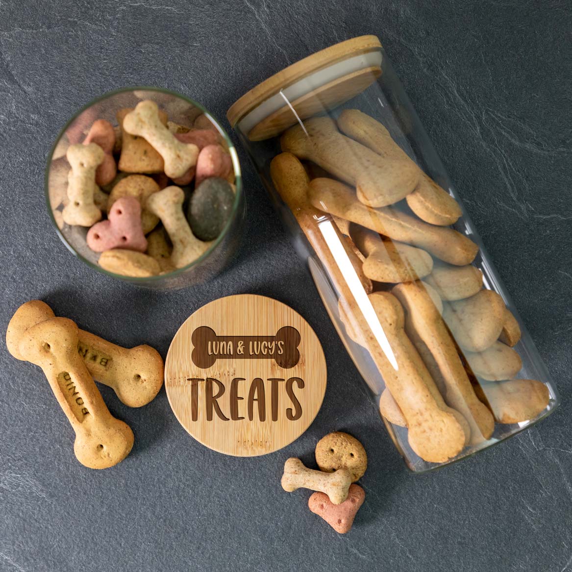 Personalised Dog Treat Storage Jar
