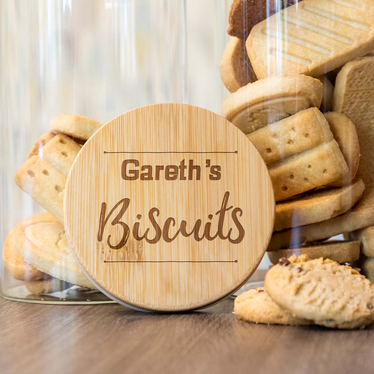 Personalised Biscuit Jar Gift