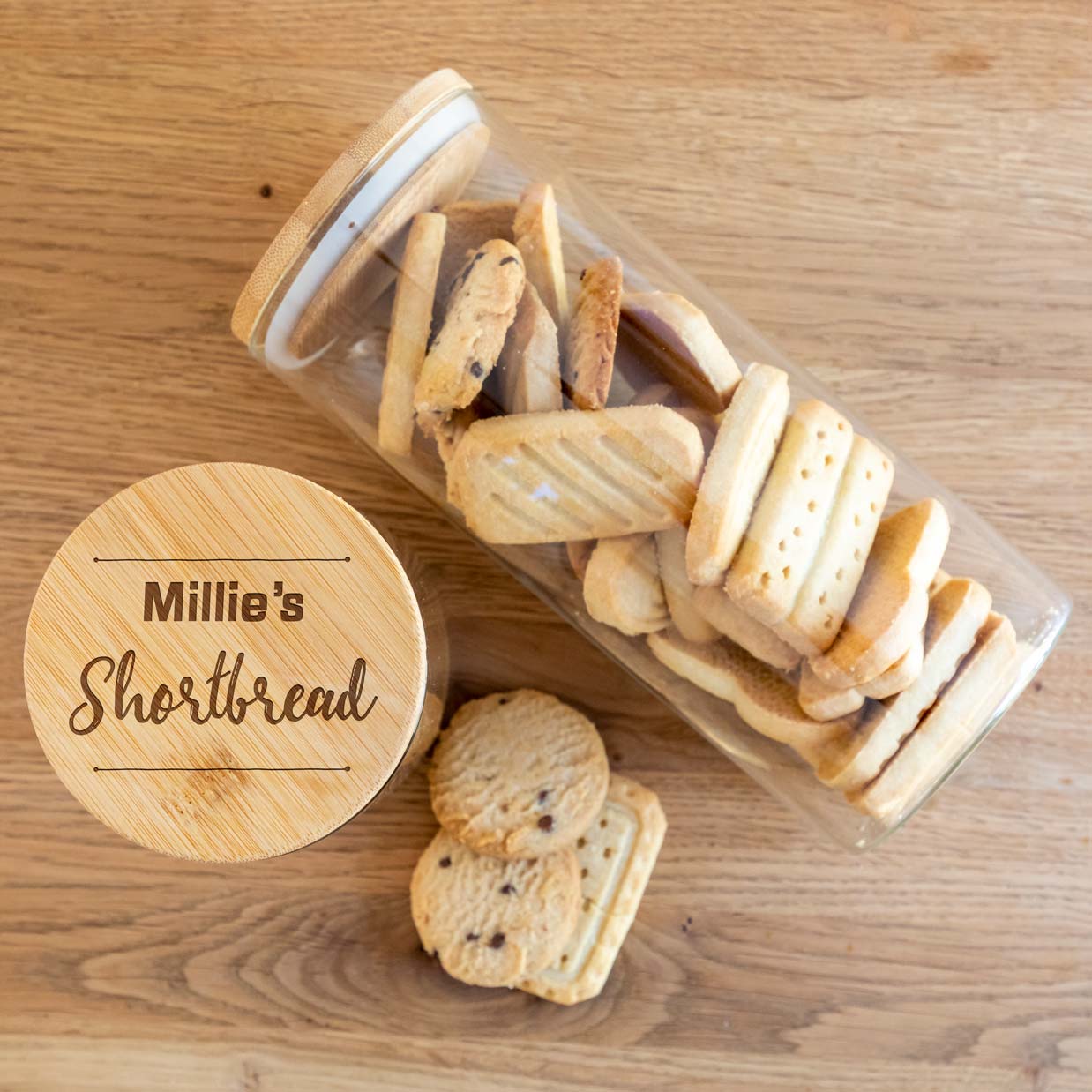 Personalised Biscuit Jar Gift