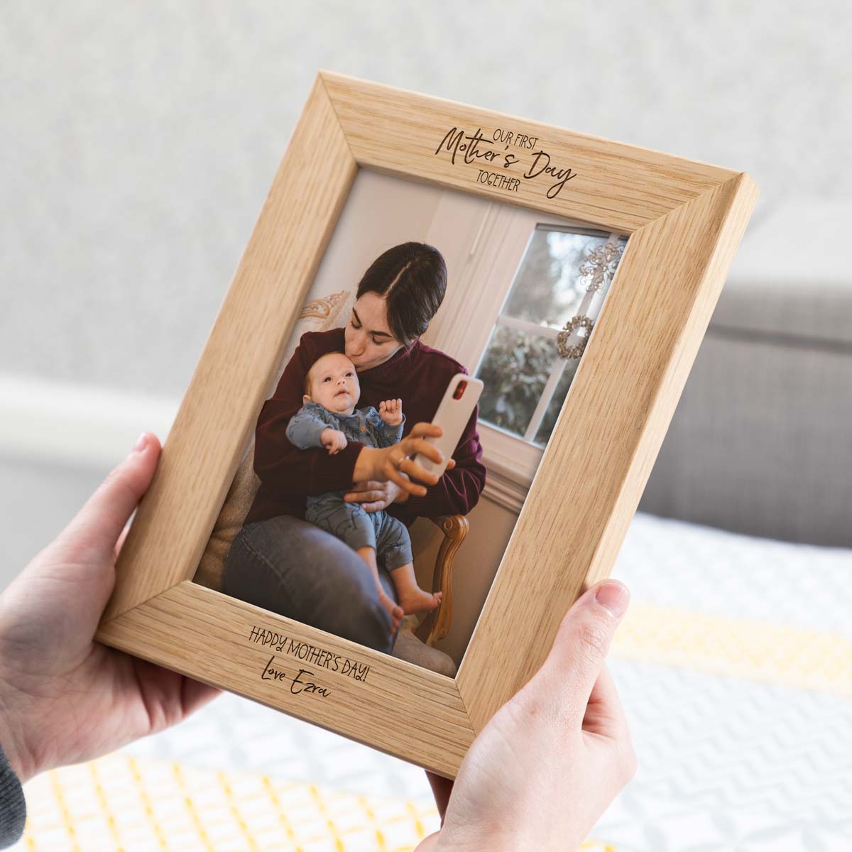 Personalised Our First Mother's Day Together Photo Frame