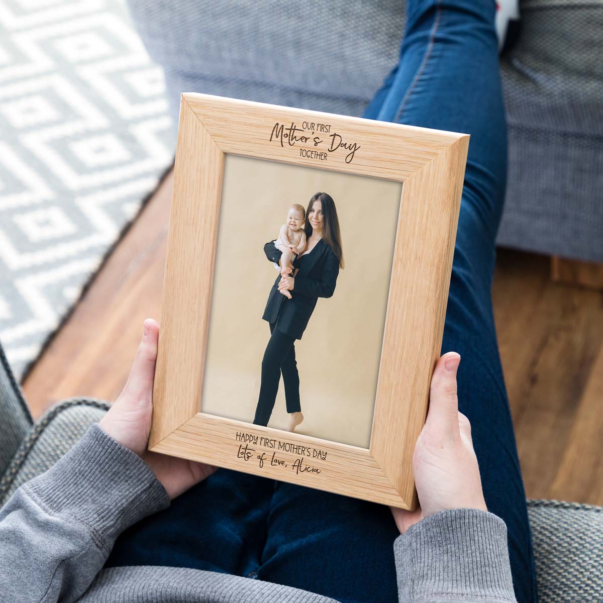 Personalised Our First Mother's Day Together Photo Frame