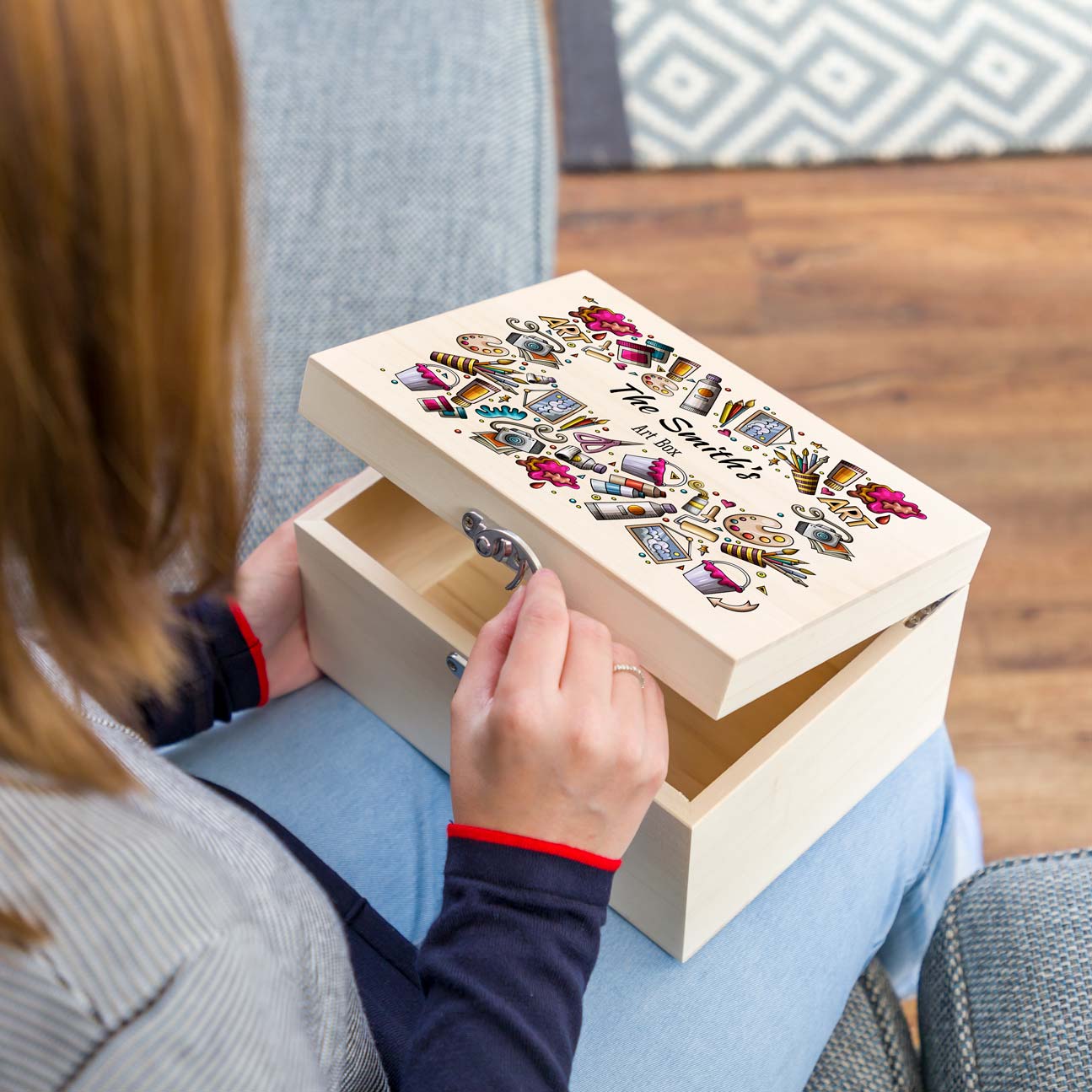 Personalised Arts and Crafts Box