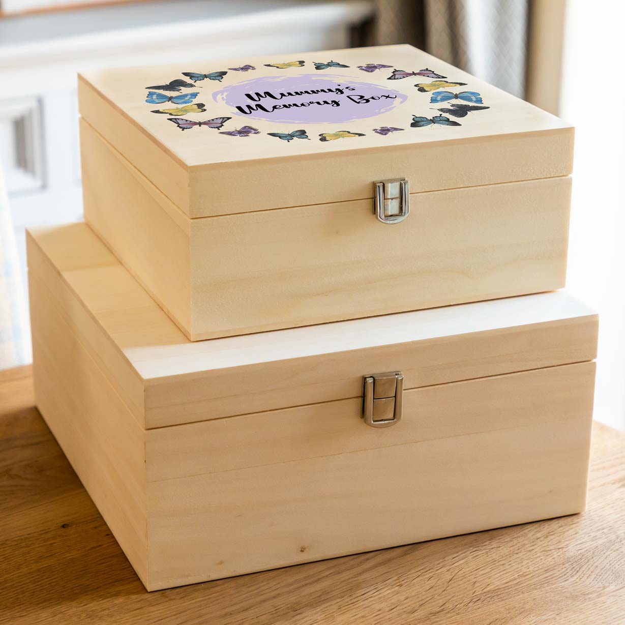 Personalised Butterfly Keepsake Box