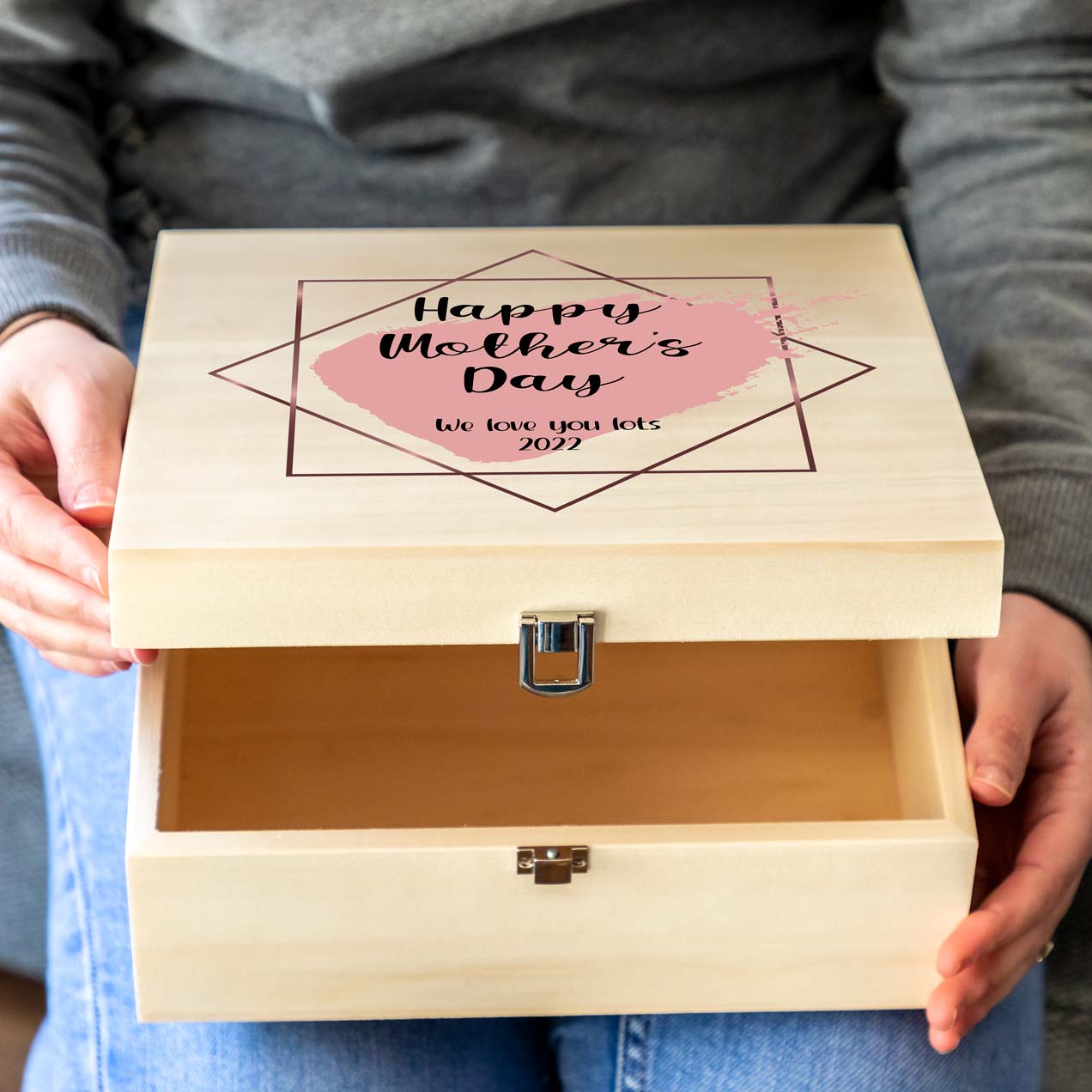 Personalised Happy Mother's Day Keepsake Box