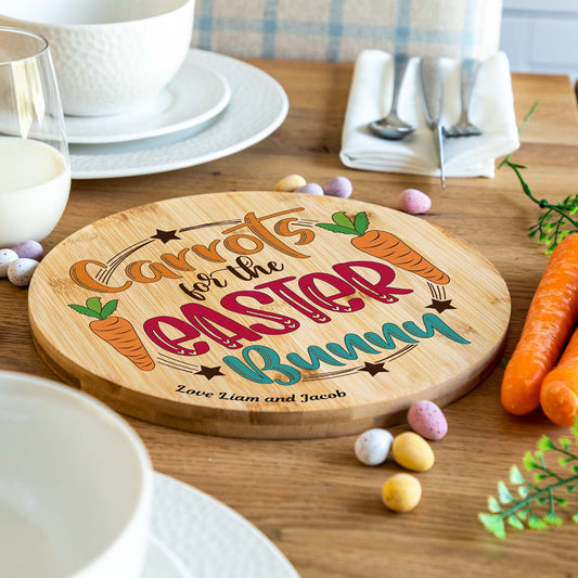 Personalised Carrots For The Easter Bunny Board