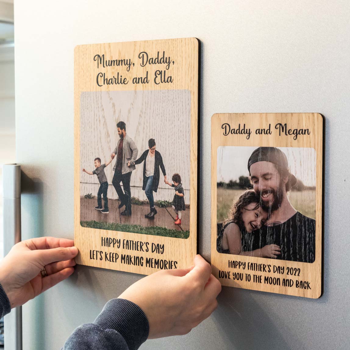 Personalised Large Photo Magnet