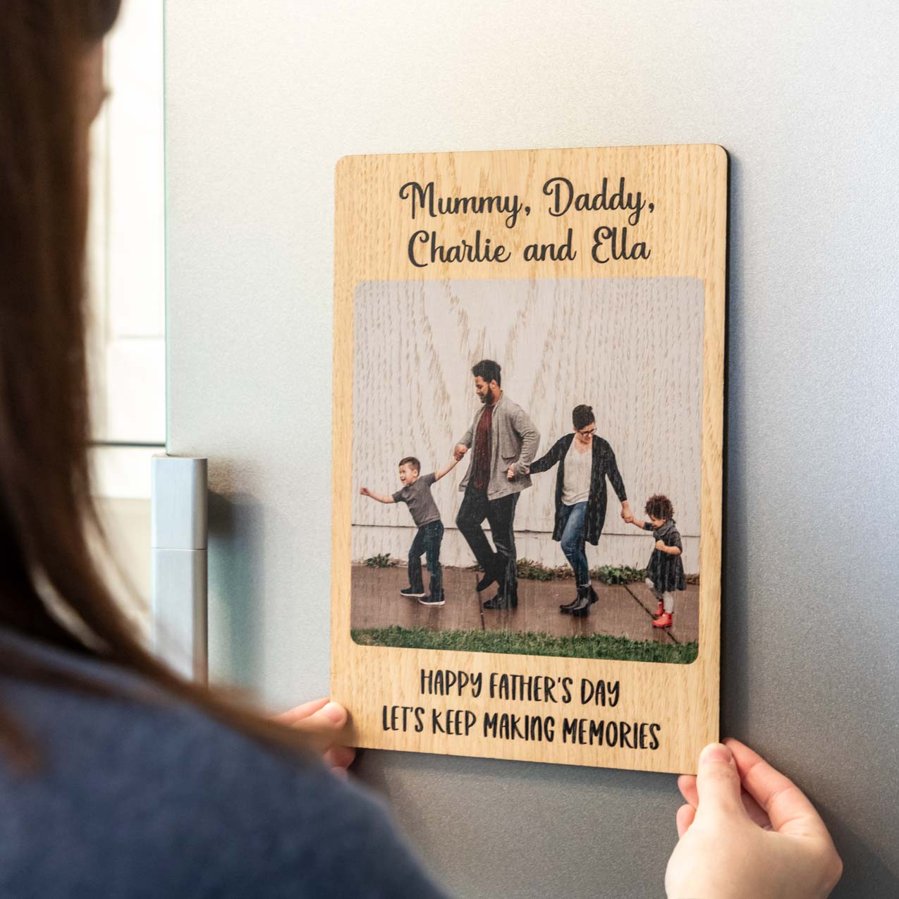 Personalised Large Photo Magnet