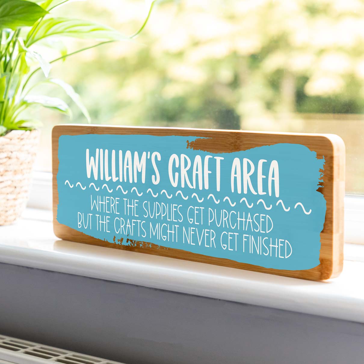 Personalised Craft Room Sign