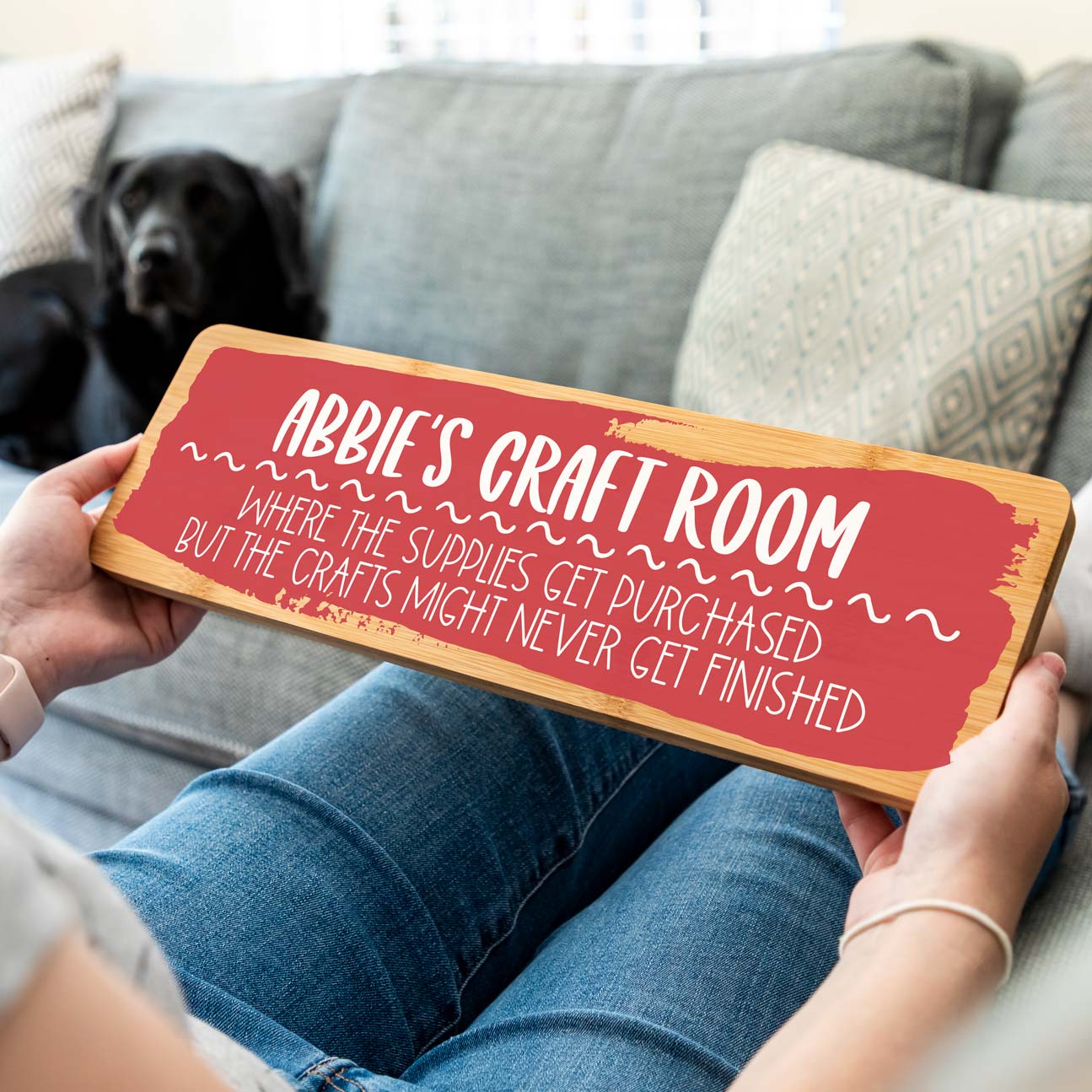 Personalised Craft Room Sign