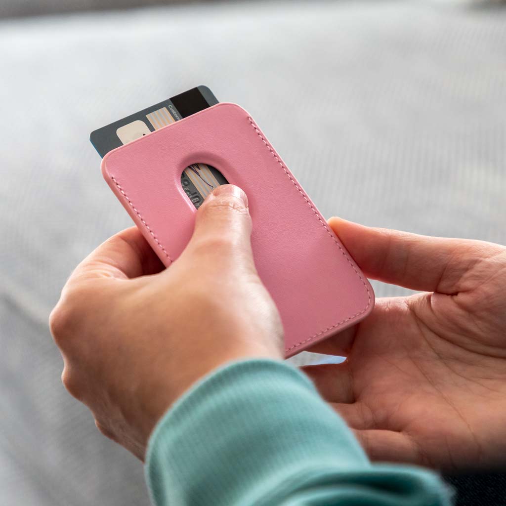 Personalised MagSafe Wallet For iPhone Monogram