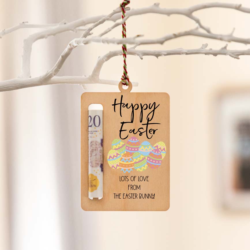 Personalised Easter Egg Money Holder Gift