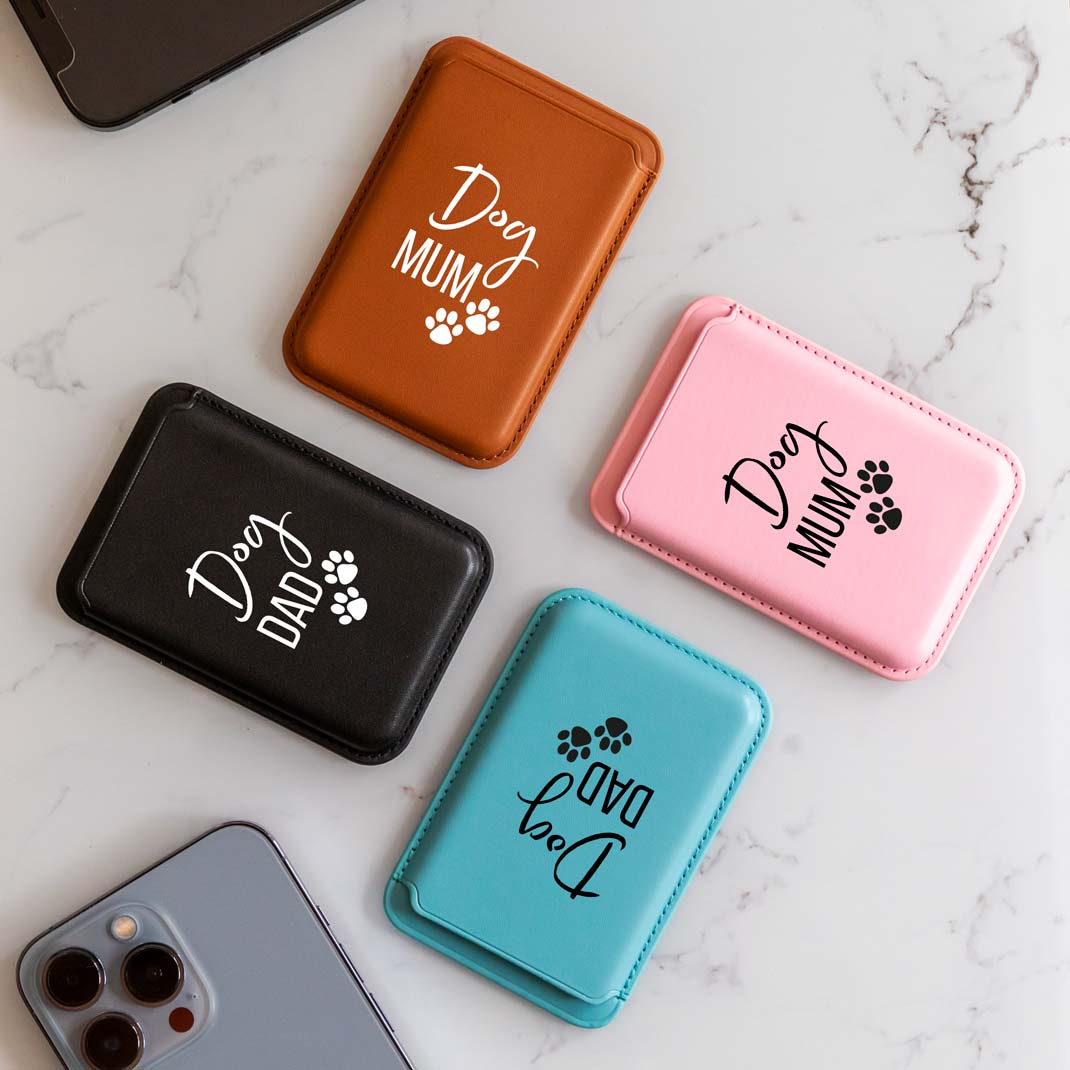 Dog Dad or Dog Mum MagSafe Wallet For iPhone