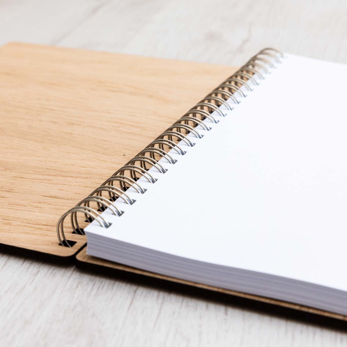Inside front cover of photo notebook