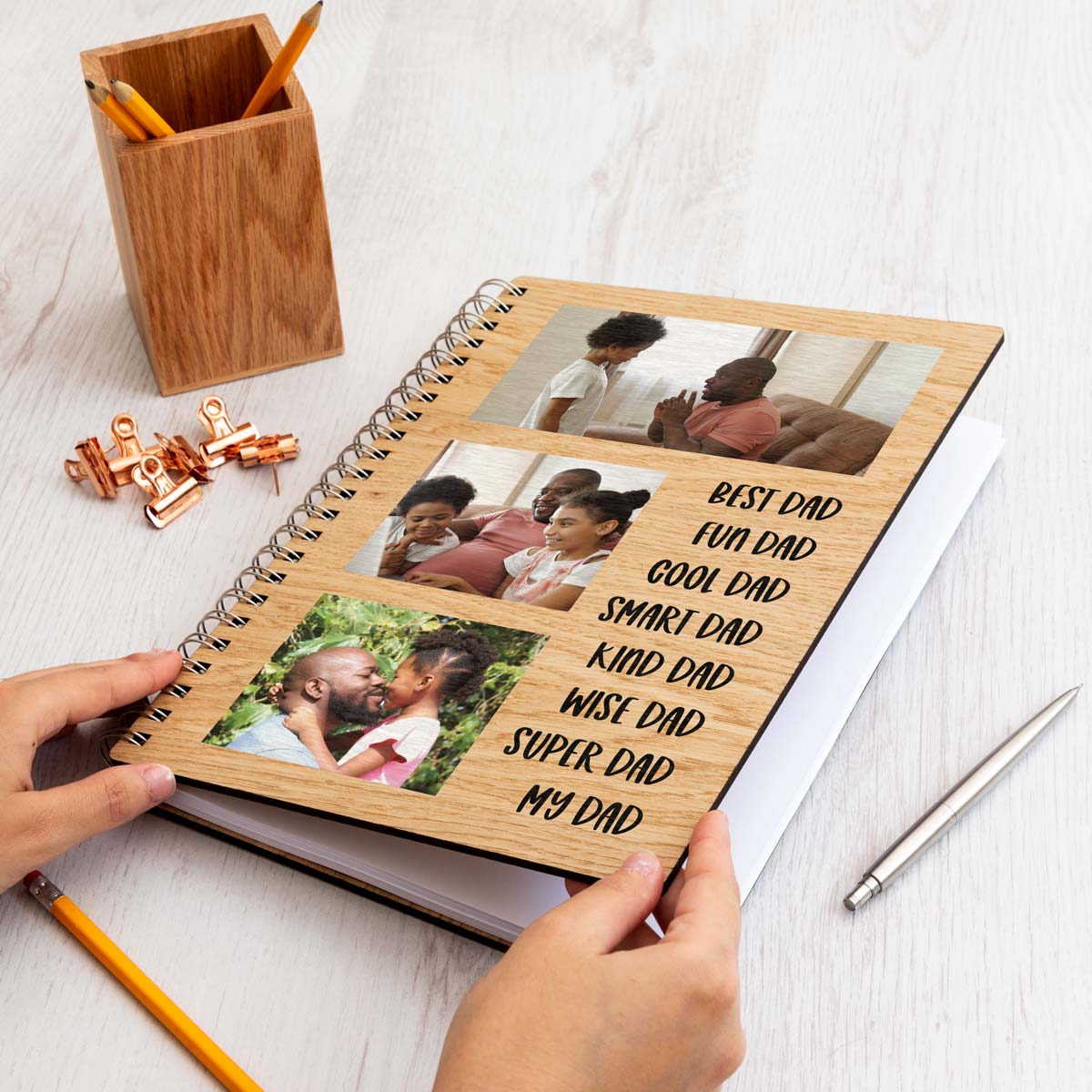 A4 portrait photo notebook