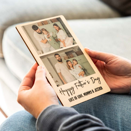 Personalised Photo Magnet With Two Images