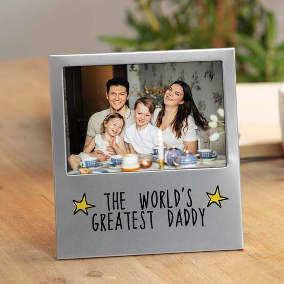 The World's Greatest Daddy Photo Frame