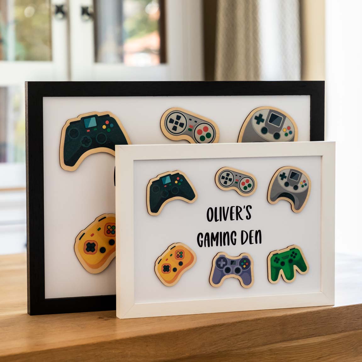 Personalised Gaming Controller Framed Print Gift