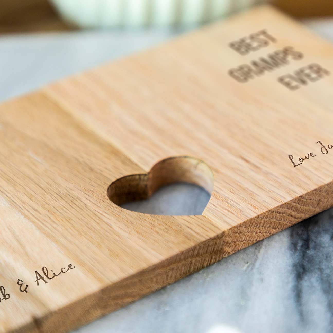 Personalised Coasters Set Of Two Best Grandparents Gift