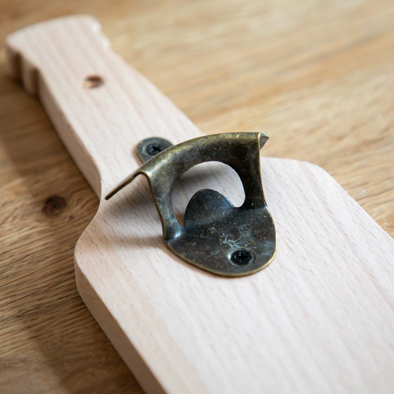 Personalised Wall Mounted Bottle Opener Beer Makes Name Happy