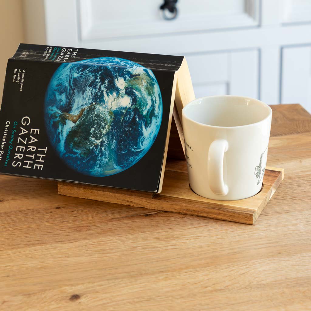 Personalised Book Stand and Coaster Weekend Is Fully Booked Gift